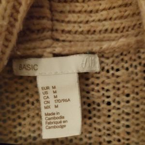 H&M long sweater